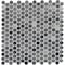 Msi Penny Round Grigio Mix 12.2 In. X 11.3 In. X 6 Mm Glazed Ceramic Mesh-Mounted Mosaic Tile, 15PK ZOR-MD-0196 - alternate 2